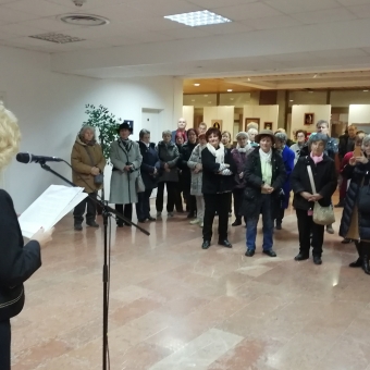Otvorena izložba slika i radova Udruženja penzionera Novog Sada
