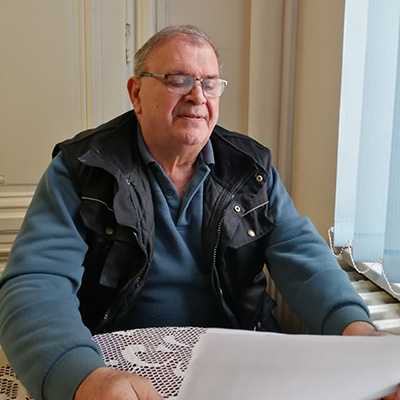 Milutin Vukas - Braca, potpredsednik udruženja penzionera grada Novog Sada