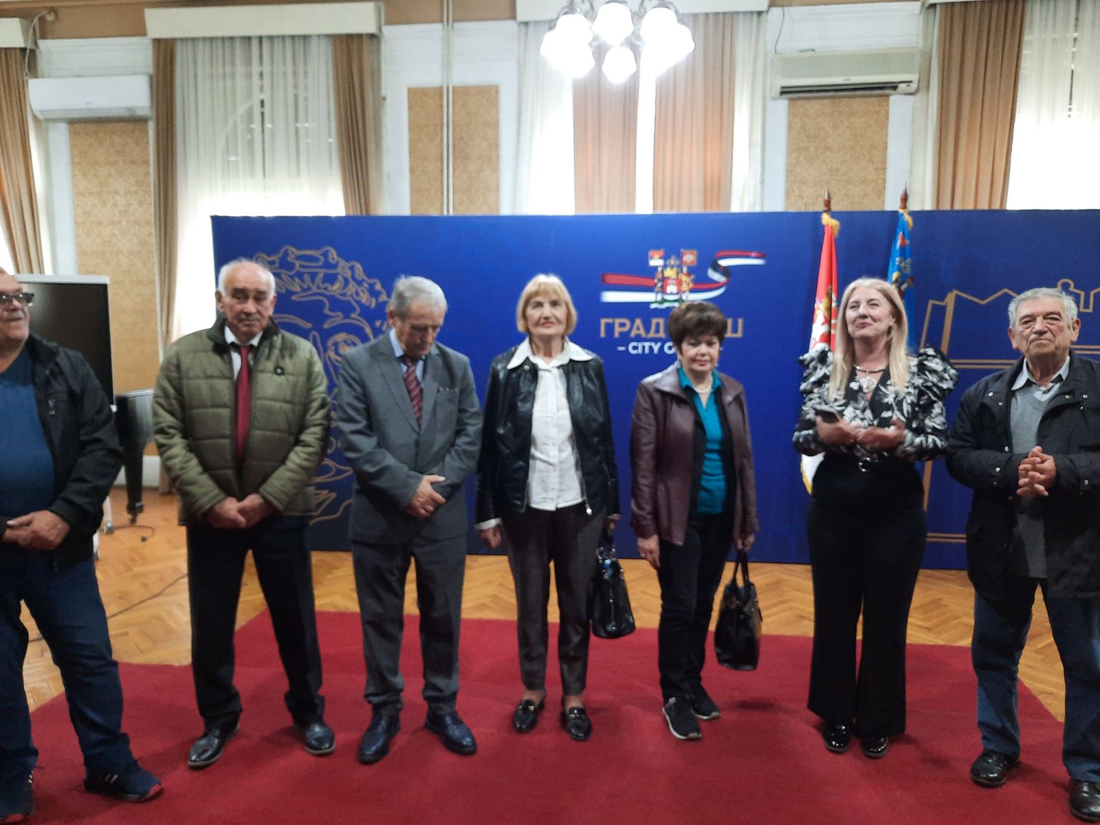Gradonačelnik Đurić sa Predsednicom Milenom Žarković i Potpredsednicom Nadom Golić