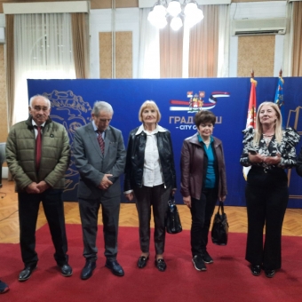 Чланови и руководство Удружења пензионера града Новог Сада гости града Ниша