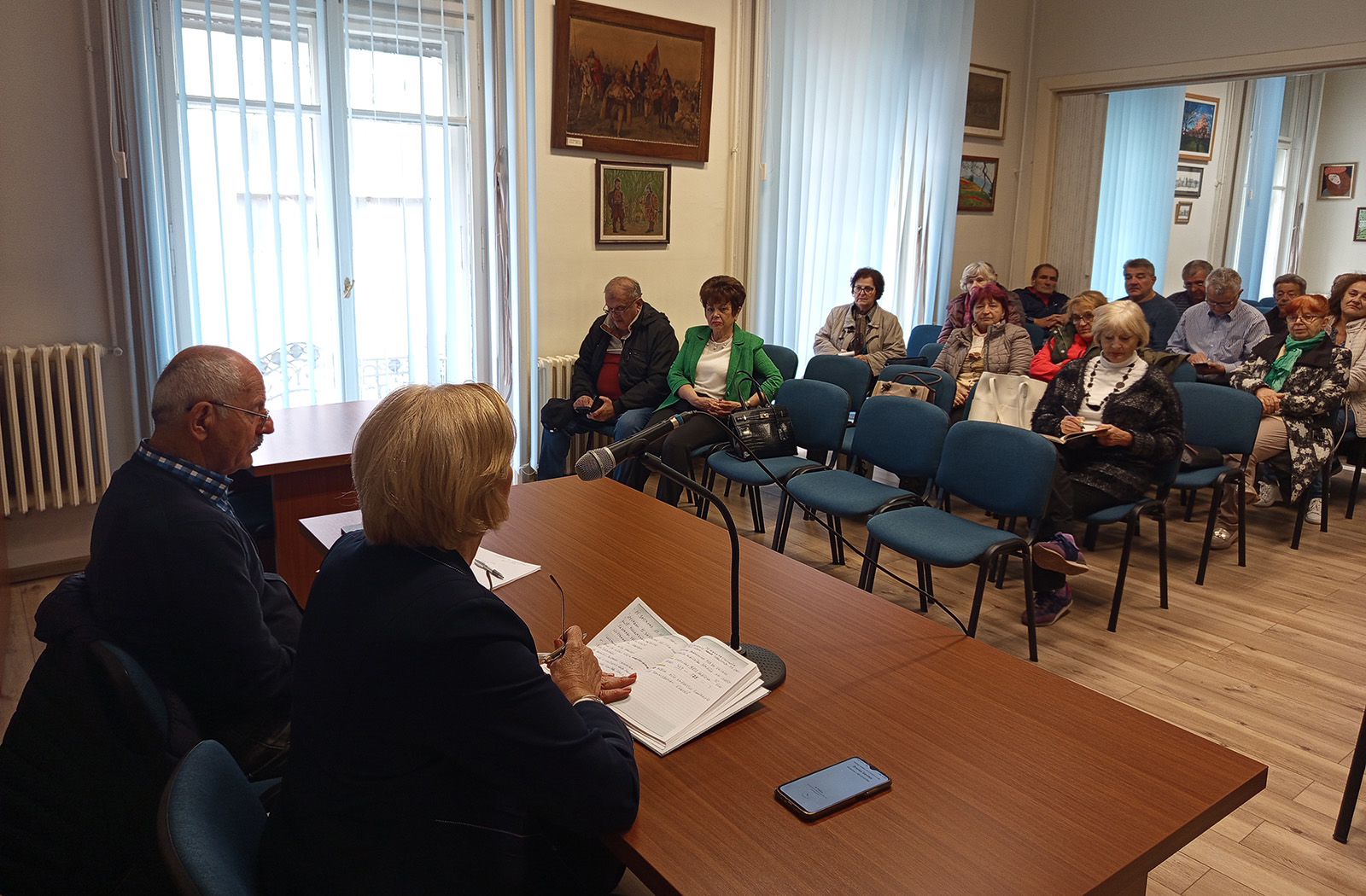 Gradonačelnik Đurić sa Predsednicom Milenom Žarković i Potpredsednicom Nadom Golić