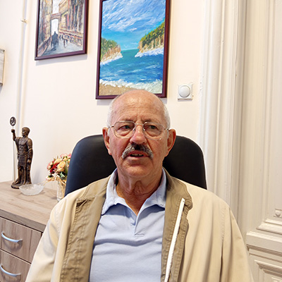 Milutin Vukas - Braca, potpredsednik udruženja penzionera grada Novog Sada