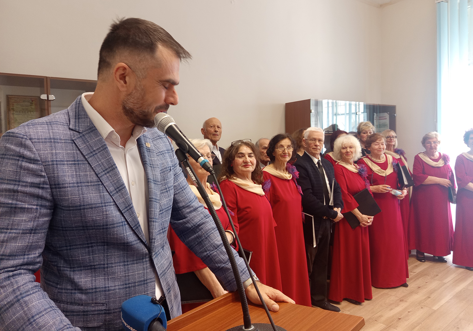 Gradonačelnik Đurić sa Predsednicom Milenom Žarković i Potpredsednicom Nadom Golić
